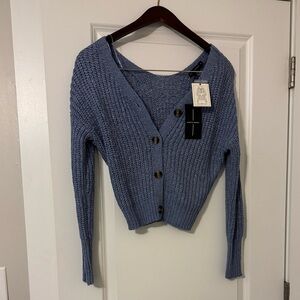 Blue moon & Madison knit button up cardigan new with tags